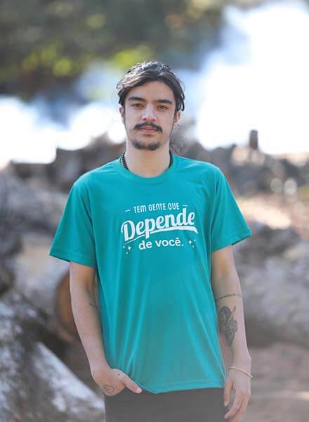 Camiseta verde Famar